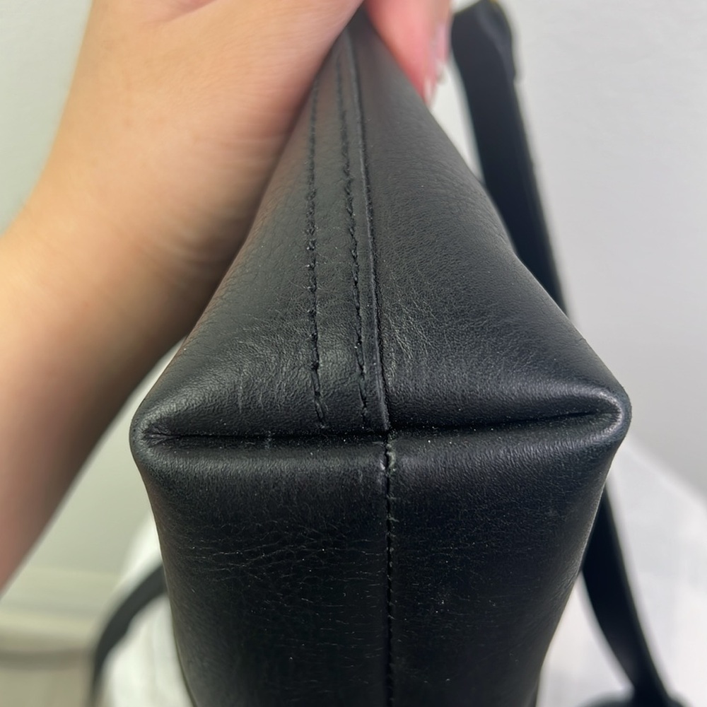 Madewell The Transport Shoulder Crossbody Bag Black - Picture 10 of 14